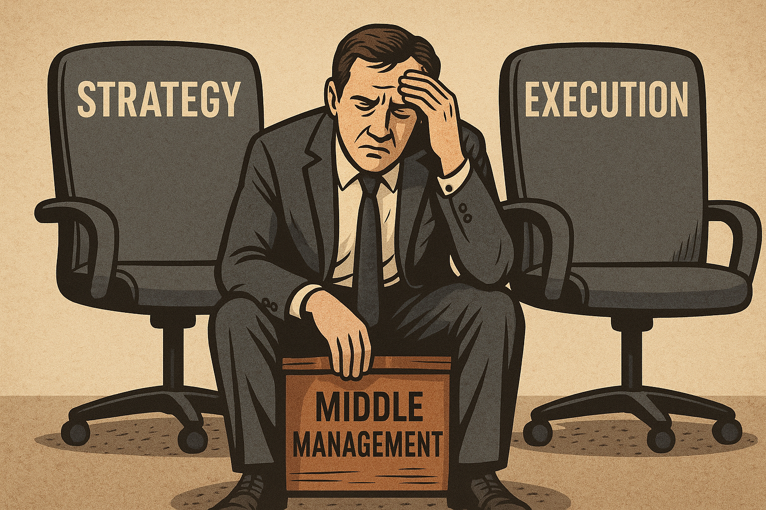 Wenn sich CEOs über ihr Mittelmanagement nerven