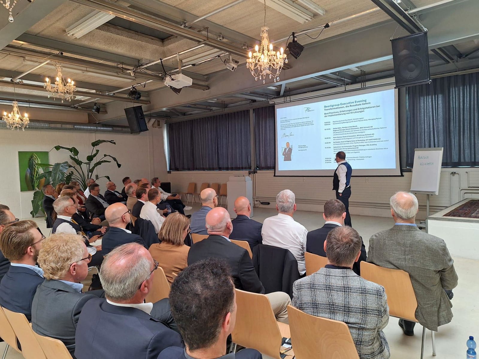 Beerligroup Executive Evening: KI-Transformation ist kein Technologieprojekt, sondern ein Change- und Transformationsprojekt